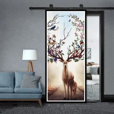 门上贴八卦,探寻传统智慧与现代生活的交融